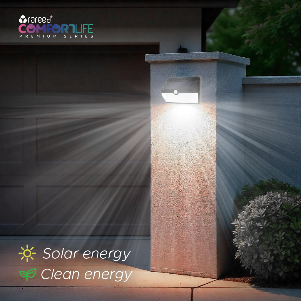 Solar light Outdoor, LED Wall Mounted