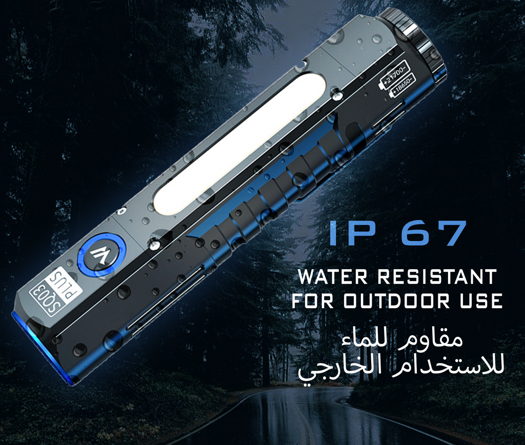Multifunctional flashlights