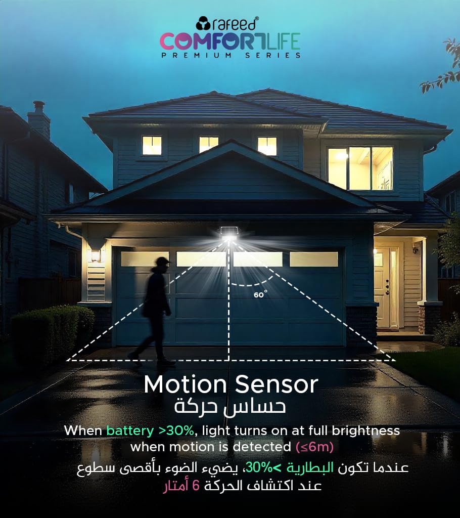 Solar light Outdoor With Motion Sensor