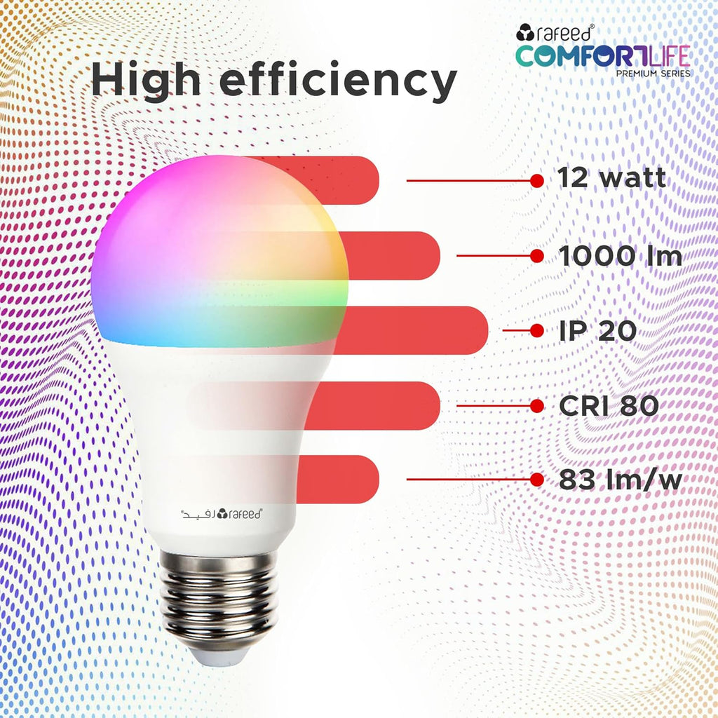Smart Bulb E27 Light 12W