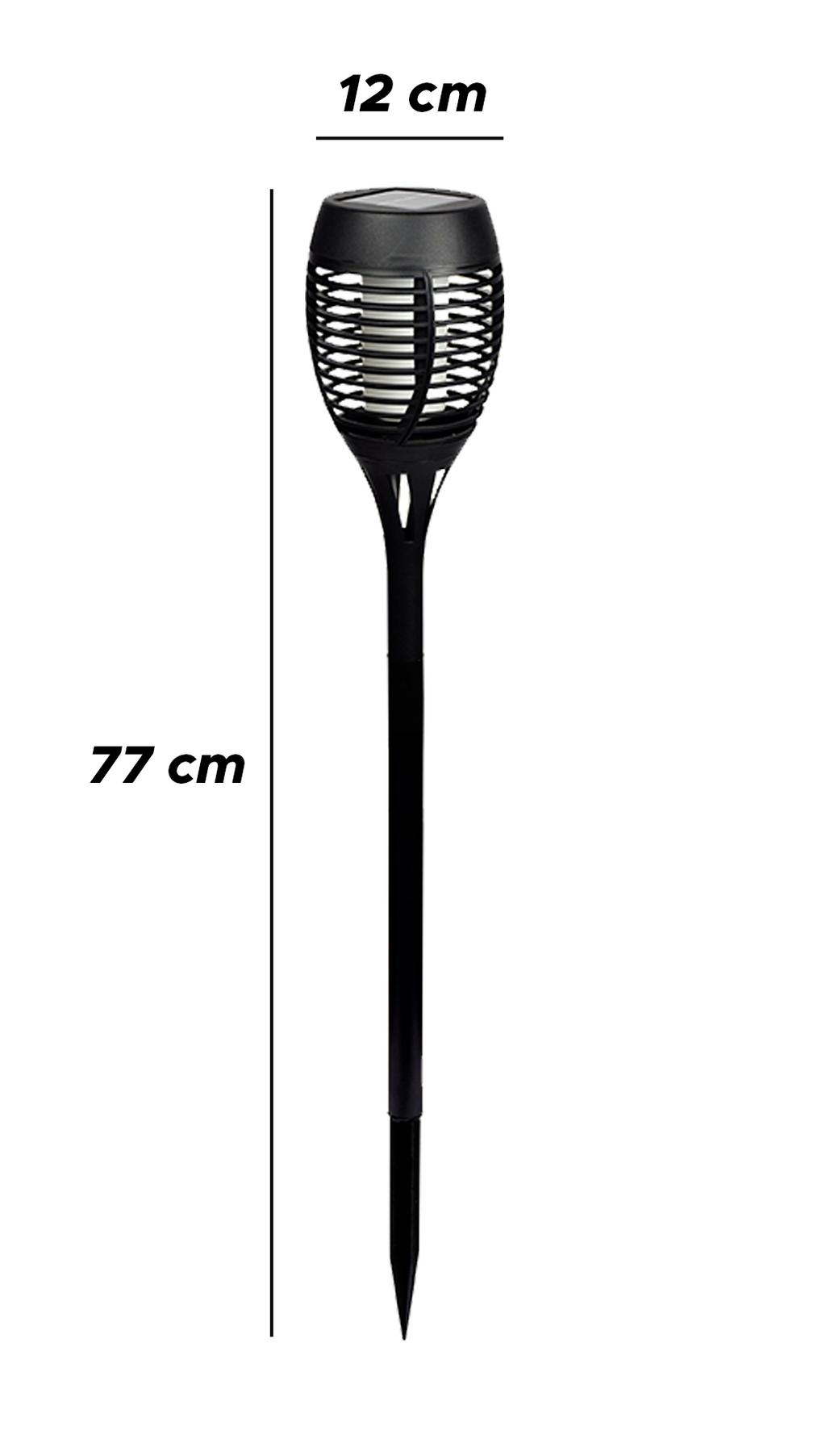 مصباح LED خارجي يعمل بالطاقة الشمسية